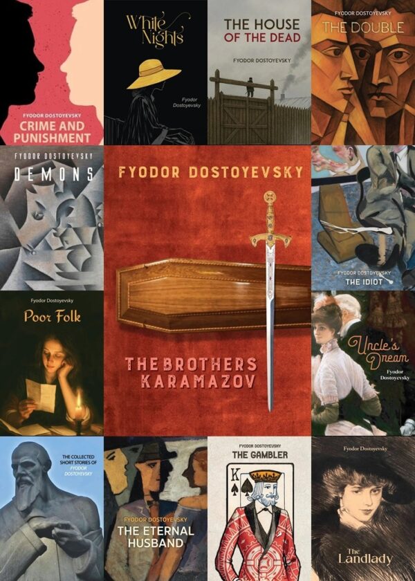 Fyodor Dostoevsky 14 Books Set